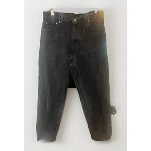 Vintage Levis Jeans Men 32x30 Black 550 Relaxed Fit Tapered Faded        K